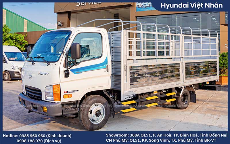 Điểm nổi bật của xe tải Hyundai N250SL