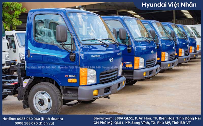 Giá xe tải Hyundai 2t5 N250, N250SL