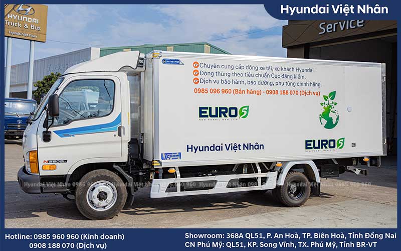 Giới thiệu chi tiết về xe tải 2 tấn 5 Mighty N250SL