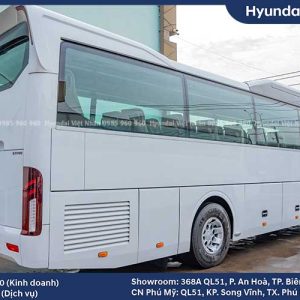 Góc đuôi và thân xe Exito