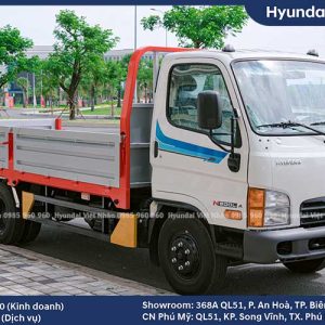 Hyundai N500 / N550 thùng lửng chấn dập