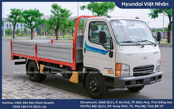 Hyundai N500 / N550 thùng lửng chấn dập