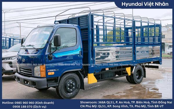 Ngoại thất xe tải Hyundai 2.5 tấn N500 / N550