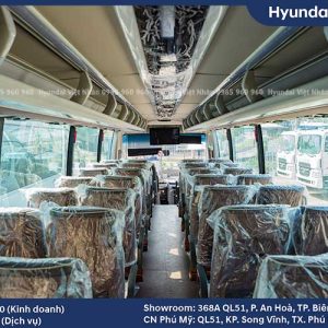 Trang bị nội thất xe khách 47 chỗ Exito