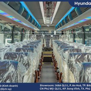 Trang bị nội thất xe khách 47 chỗ Exito