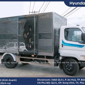 Xe tải 2 tấn Hyundai N500 / N550 thùng kín inox