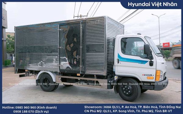 Xe tải 2 tấn Hyundai N500 / N550 thùng kín inox