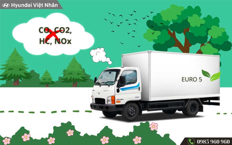 Các khí được kiểm soát trong tiêu chuẩn khí thải Euro 5