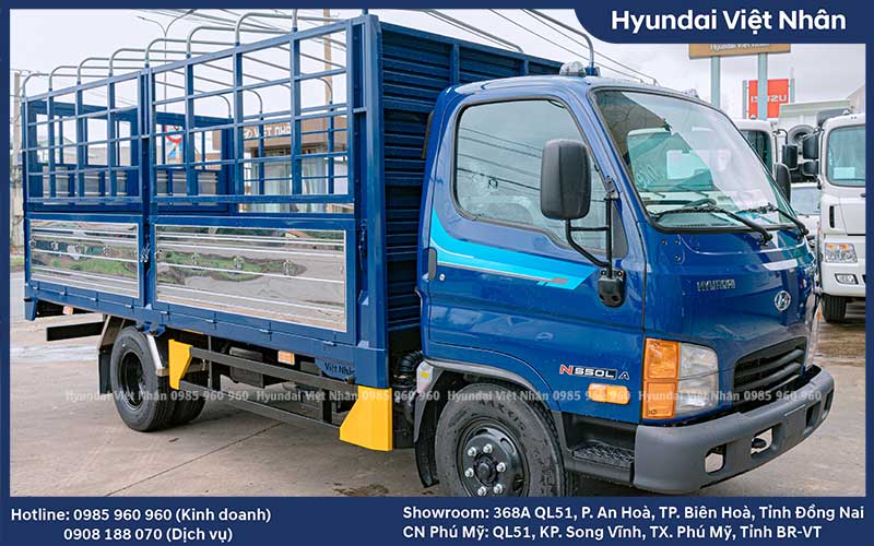 Giới thiệu New Mighty N550LA thùng bạt