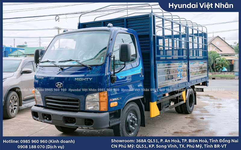 Thông số và giá lăn bánh N550LA mui bạt