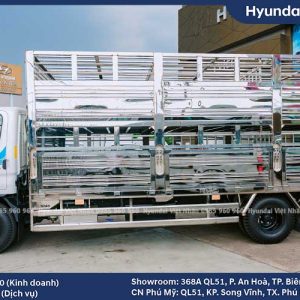 Thông số và giá xe chở heo W11SL