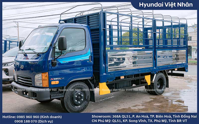 Xe tải mui bạt 2.5 tấn Hyundai N550LA