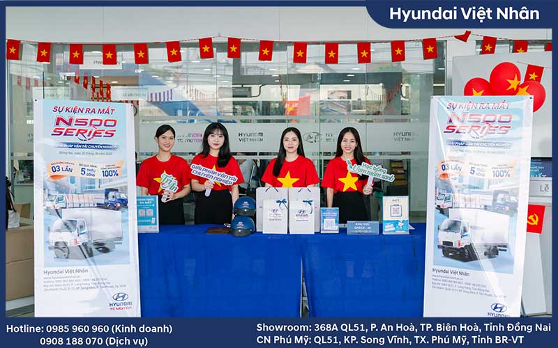 Check in nhận quà thương hiệu