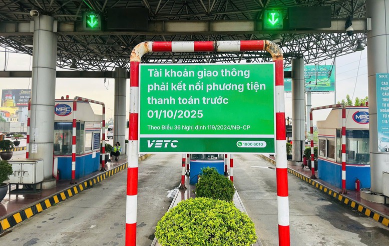 Thời hạn chuyển đổi tài khoản giao thông đến hết tháng 12/2025