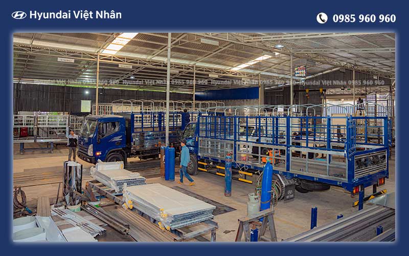 Đóng thùng lửng tại Hyundai Việt Nhân