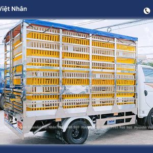 Hyundai H150 chở gia cầm 72 lồng