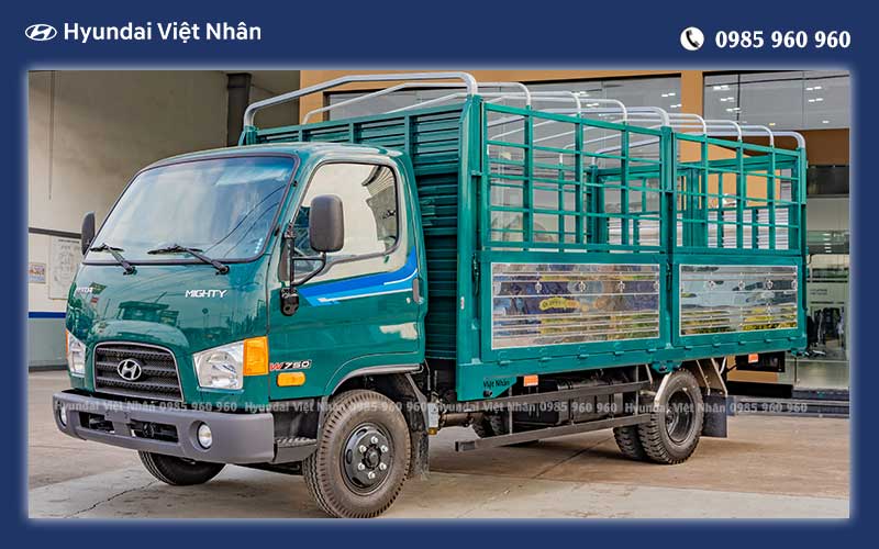 Hyundai 3 tấn 5 W750 thùng dài 4m5