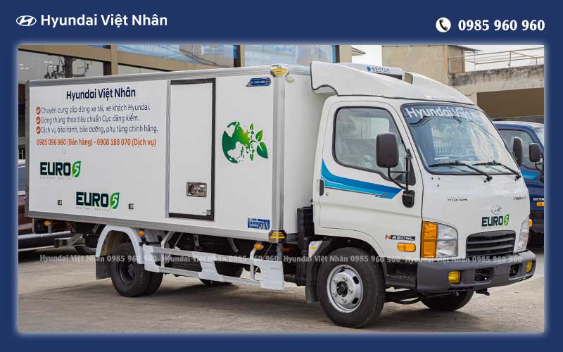 Xe tải 2 tấn rưỡi N250 / N250SL chở hàng trong phố thùng 3m6, 4m5