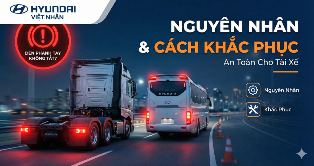 gặp lỗi không tắt được đèn phanh tay