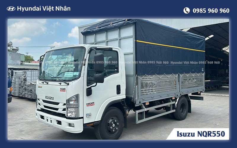 Isuzu 5 tấn NQR550 thùng dài 5m6 & 6m2