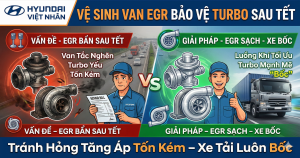 vệ sinh van EGR sau tết