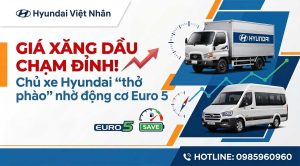 Giá xăng dầu mới nhất, xe Hyundai thở phào nhờ động cơ Euro 5