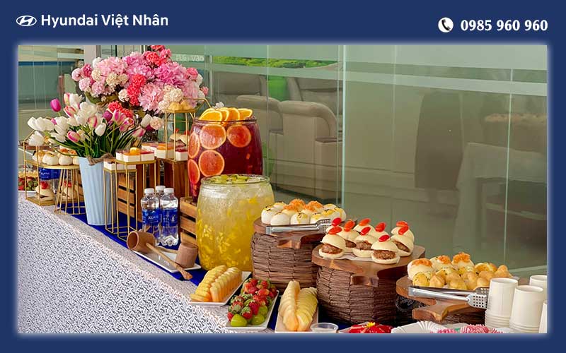 Tiệc teabreak tại sự kiện