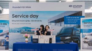 Sự kiện Service day đầu tiên tại Hyundai Việt Nhân